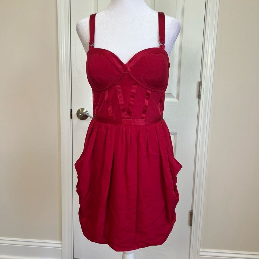 Madison Marcus Mini Dress 100% Silk